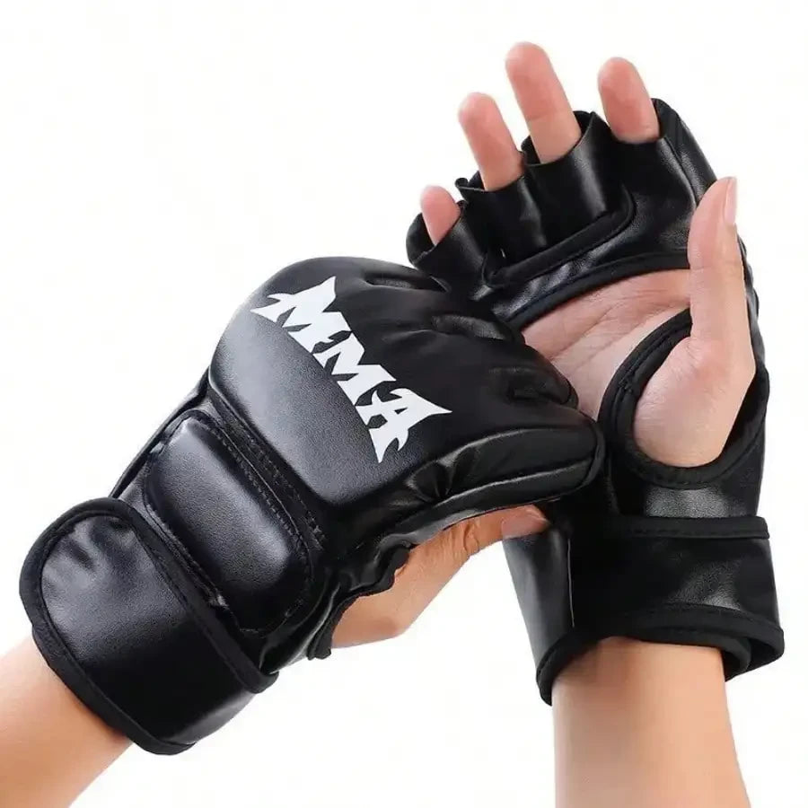 Adult Half Finger Boxing Gloves