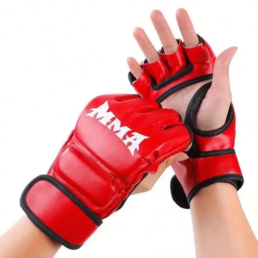 Adult Half Finger Boxing Gloves