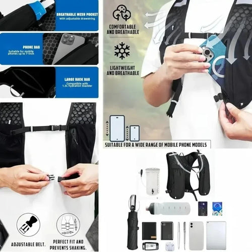 Breathable Running Hydration Vest