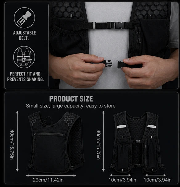 Breathable Running Hydration Vest