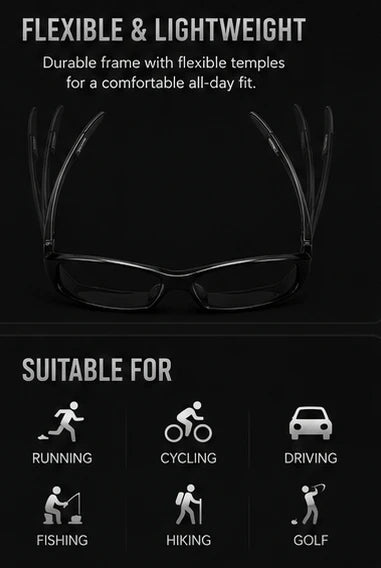 Polarized Sports Cycling Sunglasses